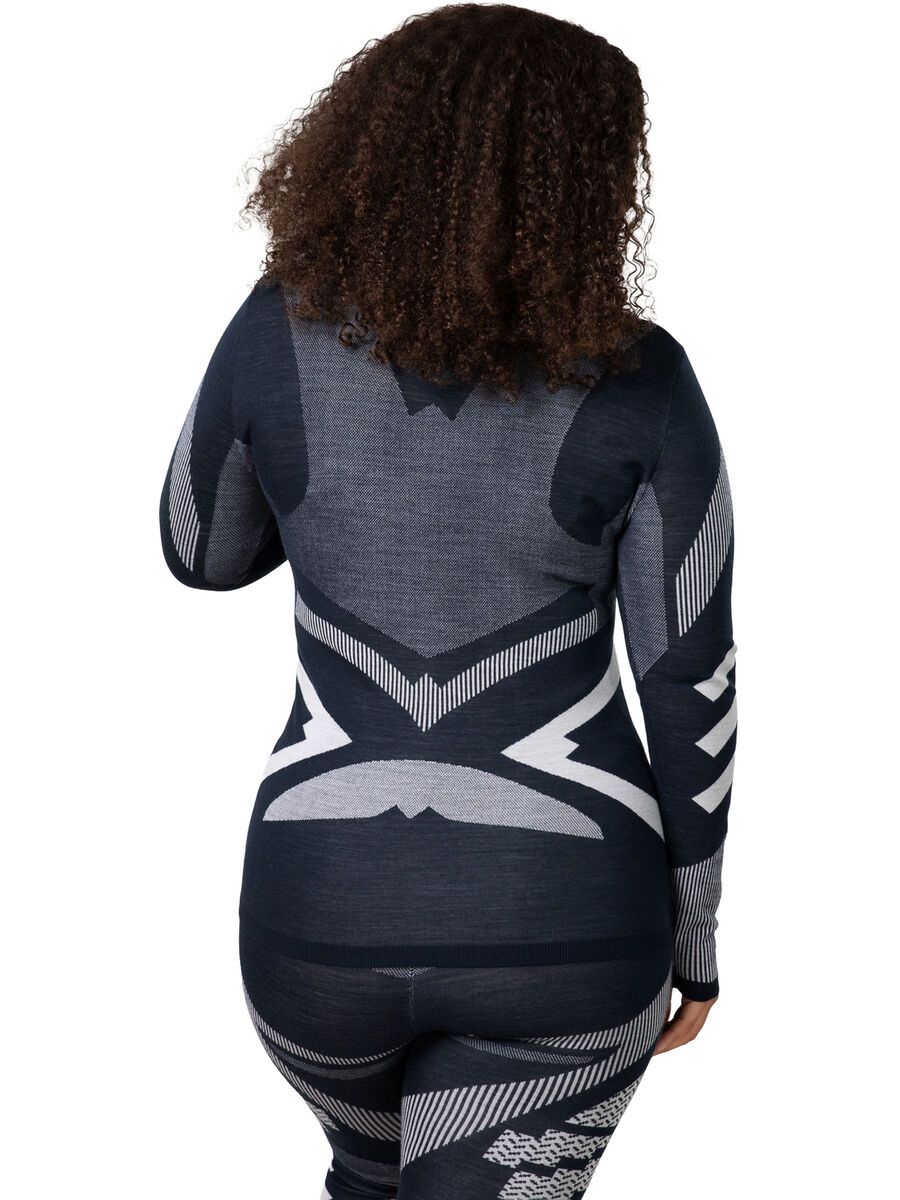 Kari Traa Faith Half Zip Baselayer, dark navy blue - Bild 4