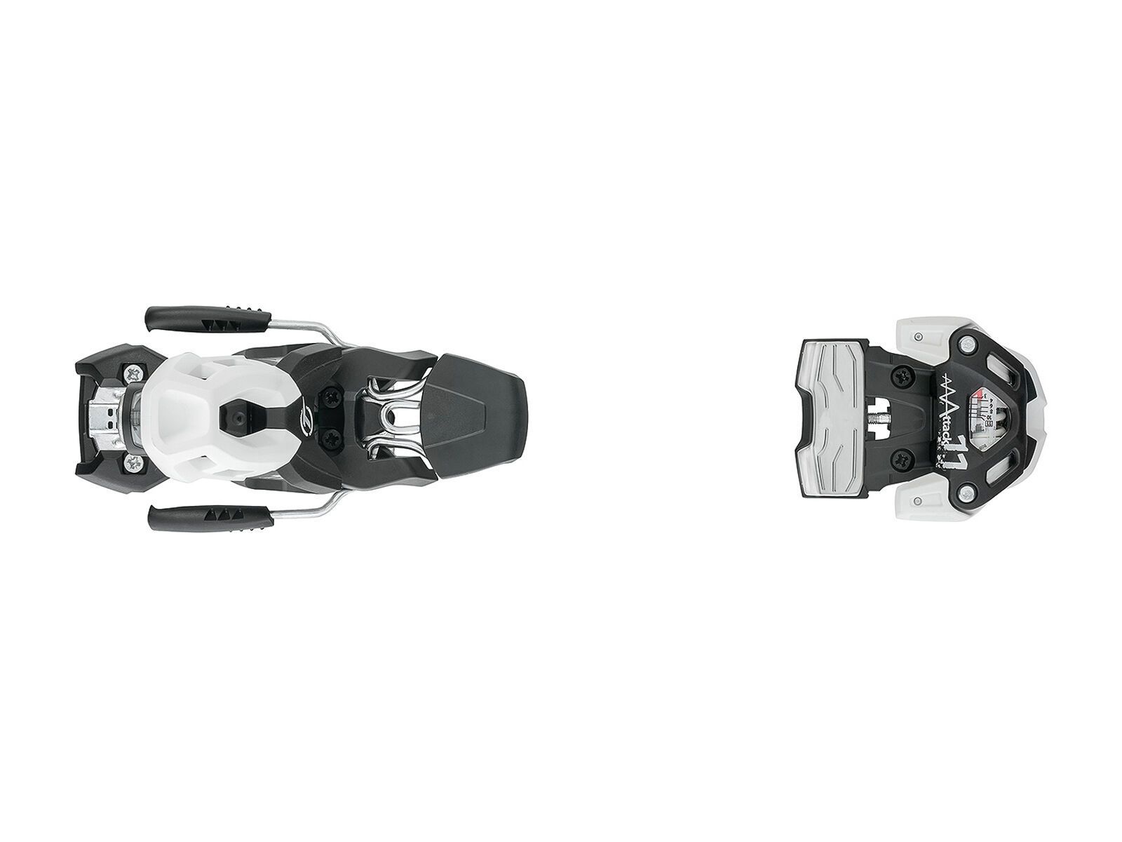 Tyrolia Attack 11 90 mm, solid black white - Bild 3