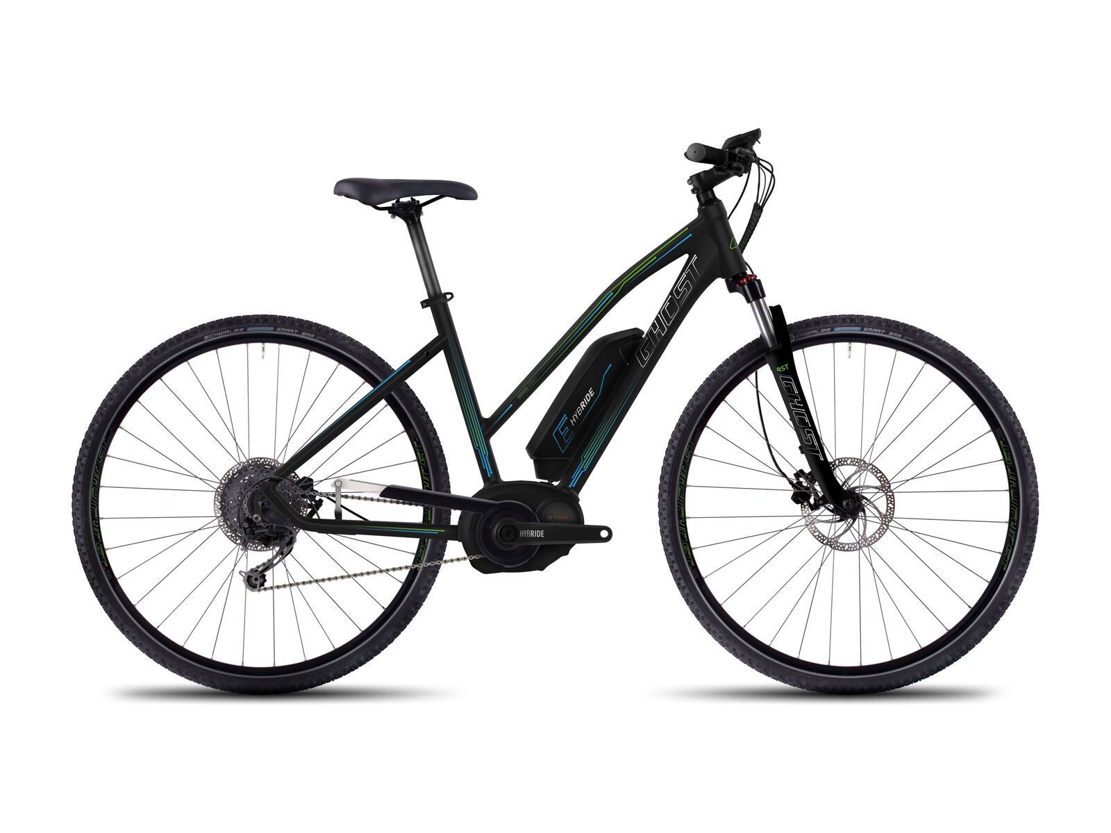 Ghost Andasol Cross 7 Miss, black/green/blue - Bild 1