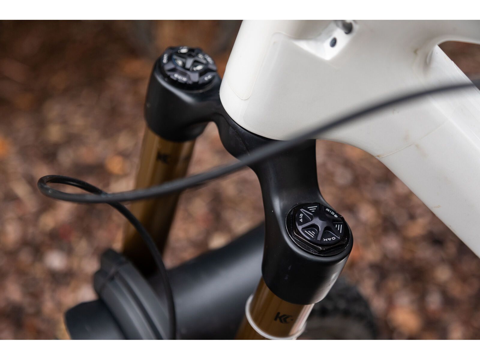 OAK Components Forkcap Air für Federgabel Ventil, black - Bild 2