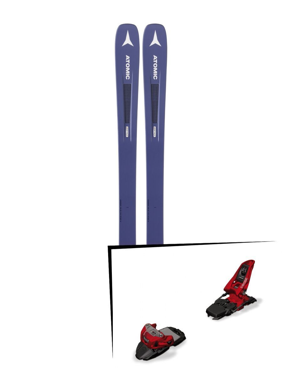 Set: Atomic Vantage 86 C W 2019 + Marker Squire 11 red - Bild 1