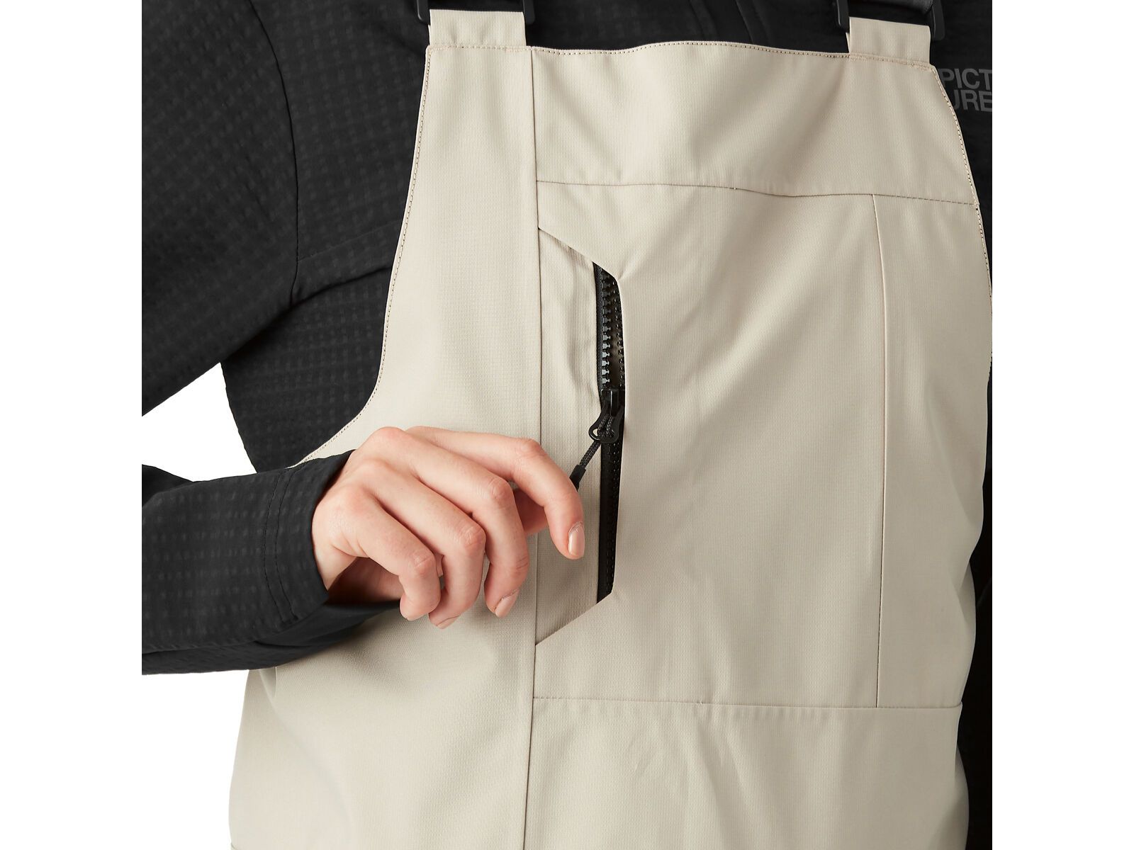 Picture Orosi W Bib Pants, pure cashmere - Bild 8