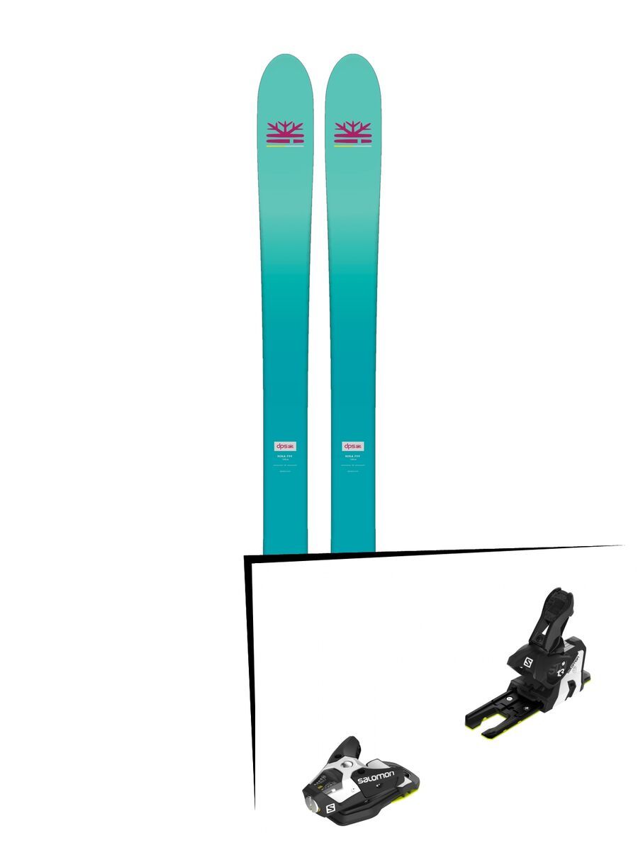 Set: DPS Skis Nina F99 Foundation 2018 + Salomon N STH2 WTR 13 black/white - Bild 1