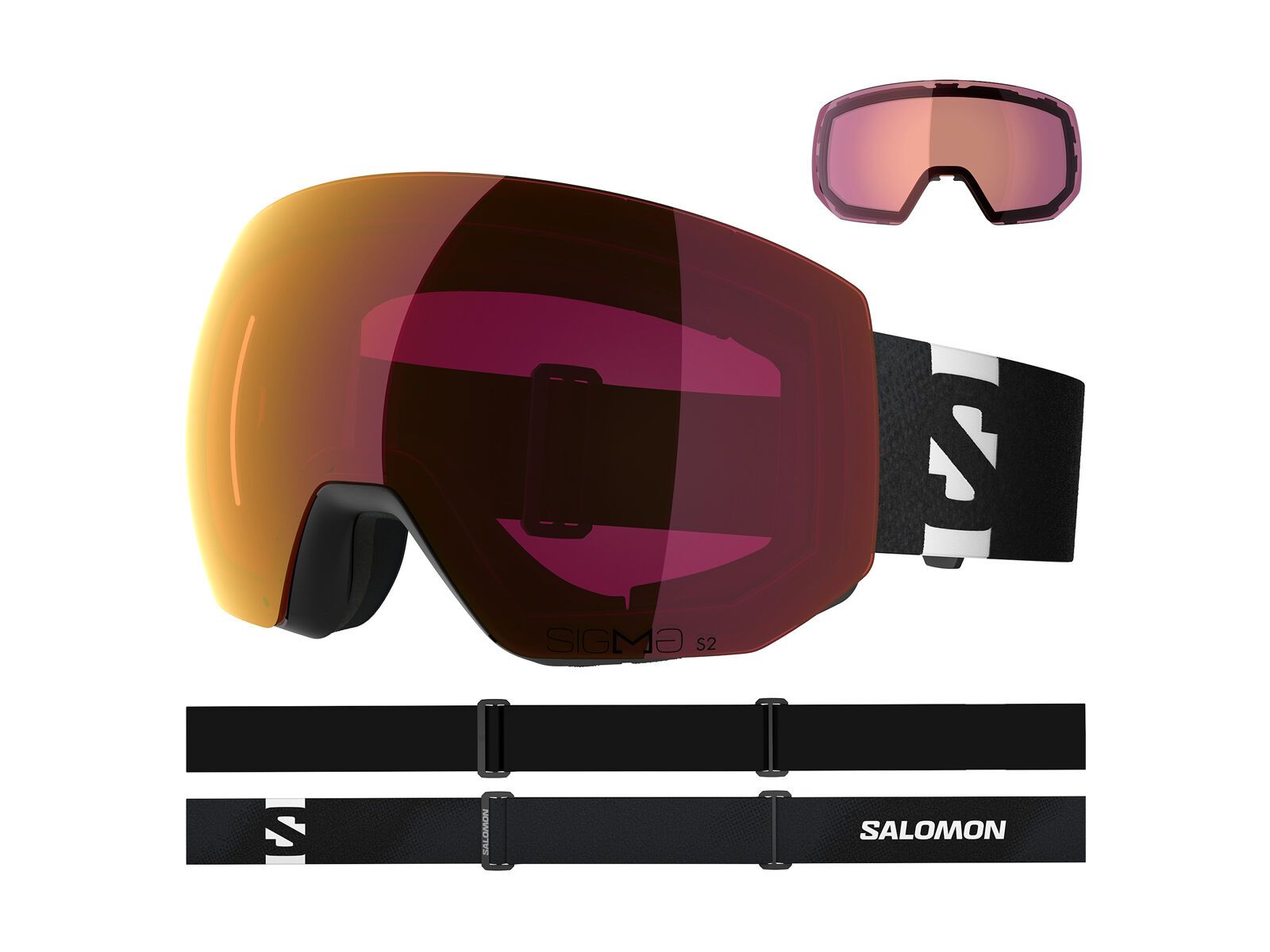 Salomon Radium Pro, Sigma Poppy Red + WS / black - Bild 5