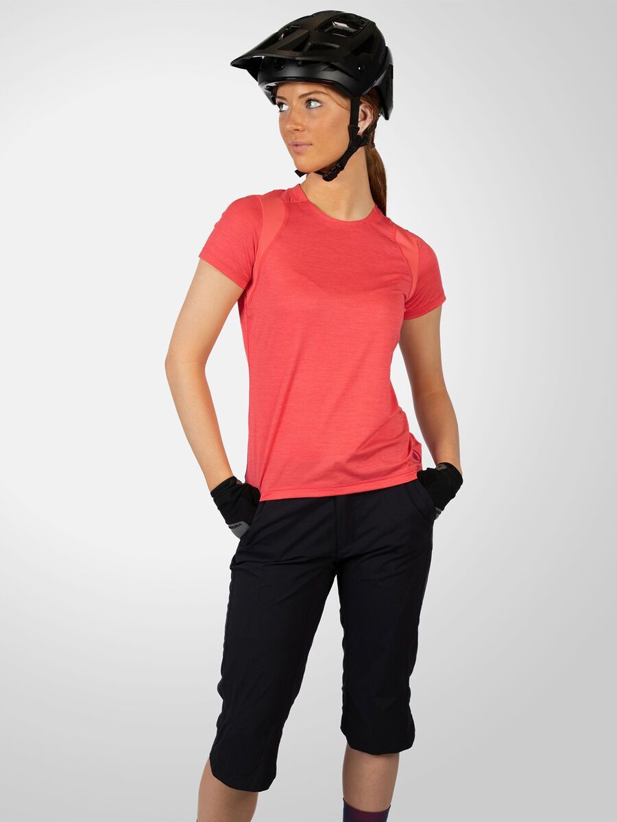 Endura Damen Hummvee 3/4 Shorts mit Innenhose, schwarz - Bild 3