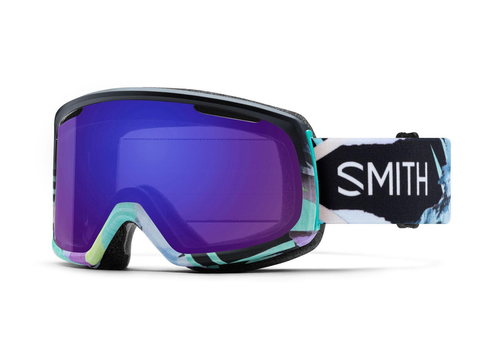 Smith Riot inkl. Wechselscheibe, emily hoy/Lens: everyday violet mirror chromapop/yellow - Bild 1