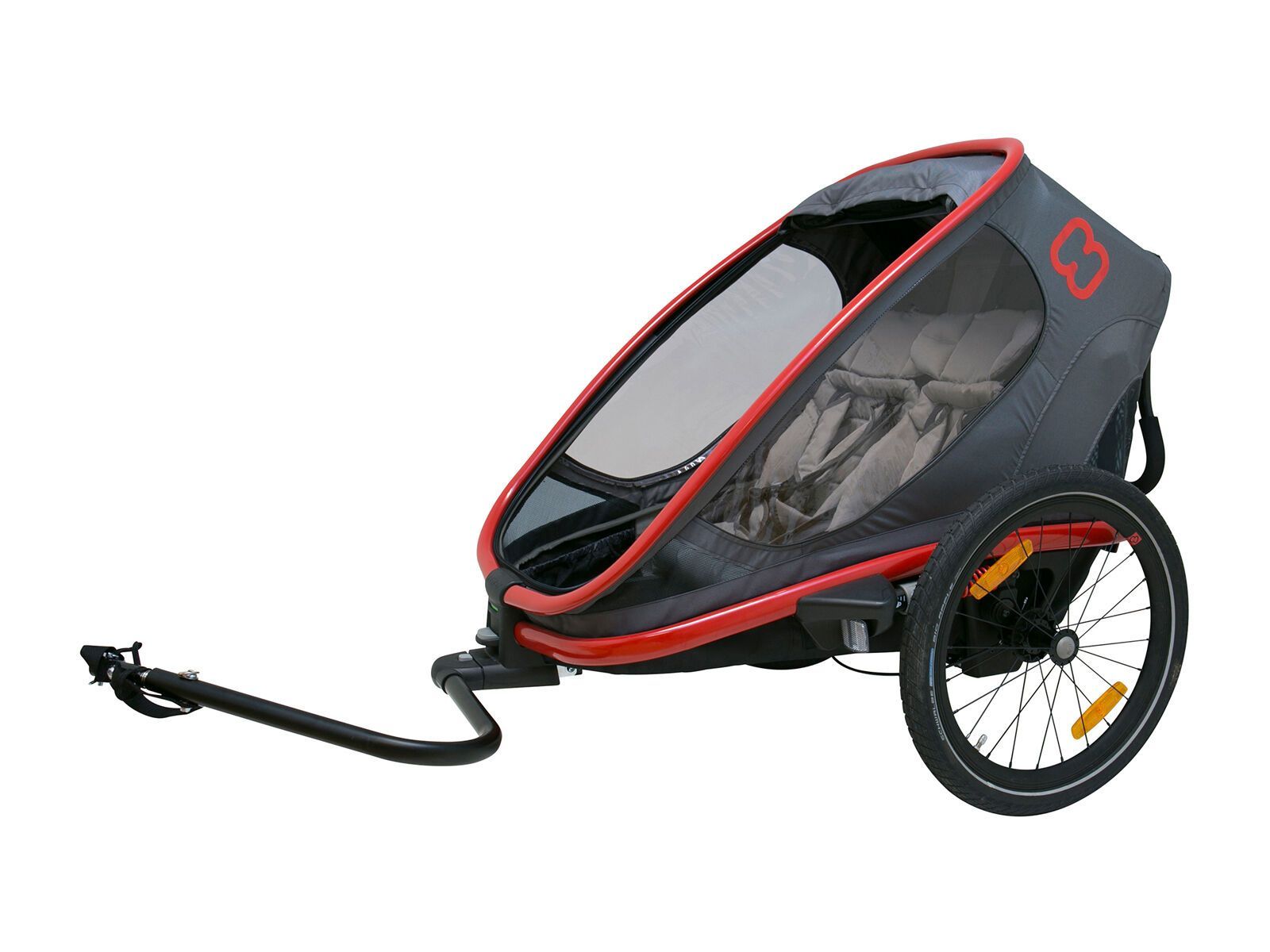 Hamax Outback, grau/rot - Bild 1