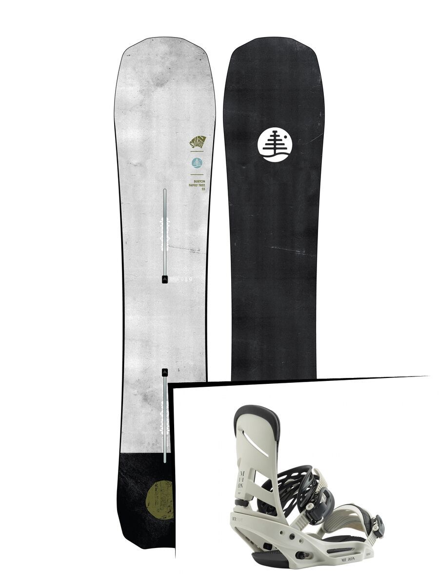 Set: Burton Family Tree Stun Gun 2019 + Burton Mission EST bone - Bild 1