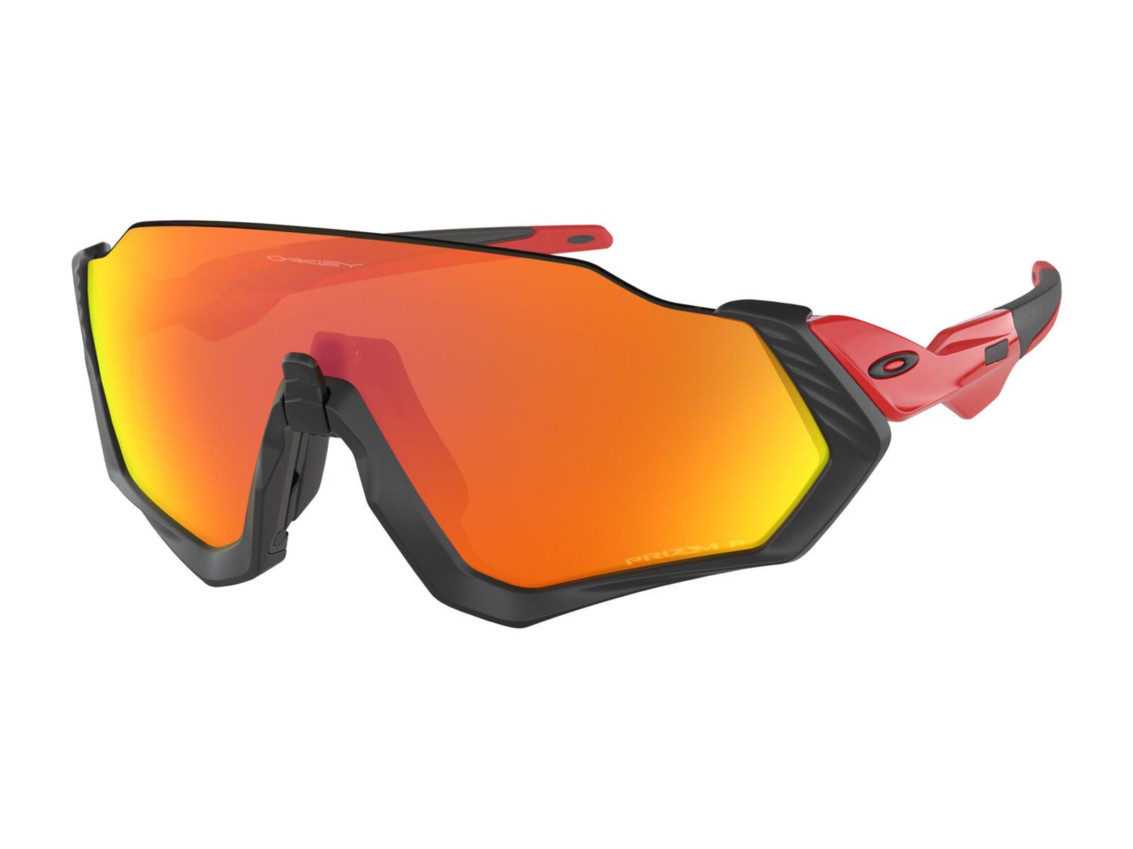Oakley Flight Jacket Polarized, redline/Lens: prizm ruby polarized - Bild 1