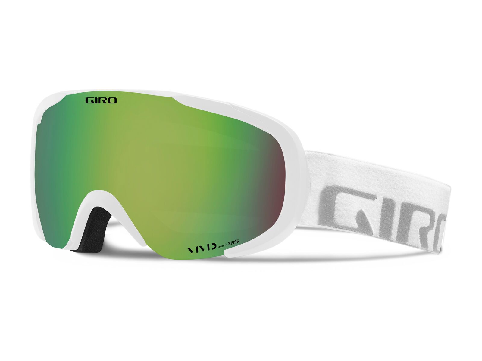 Giro Compass, white wordmark /Lens: vivid emerald - Bild 1