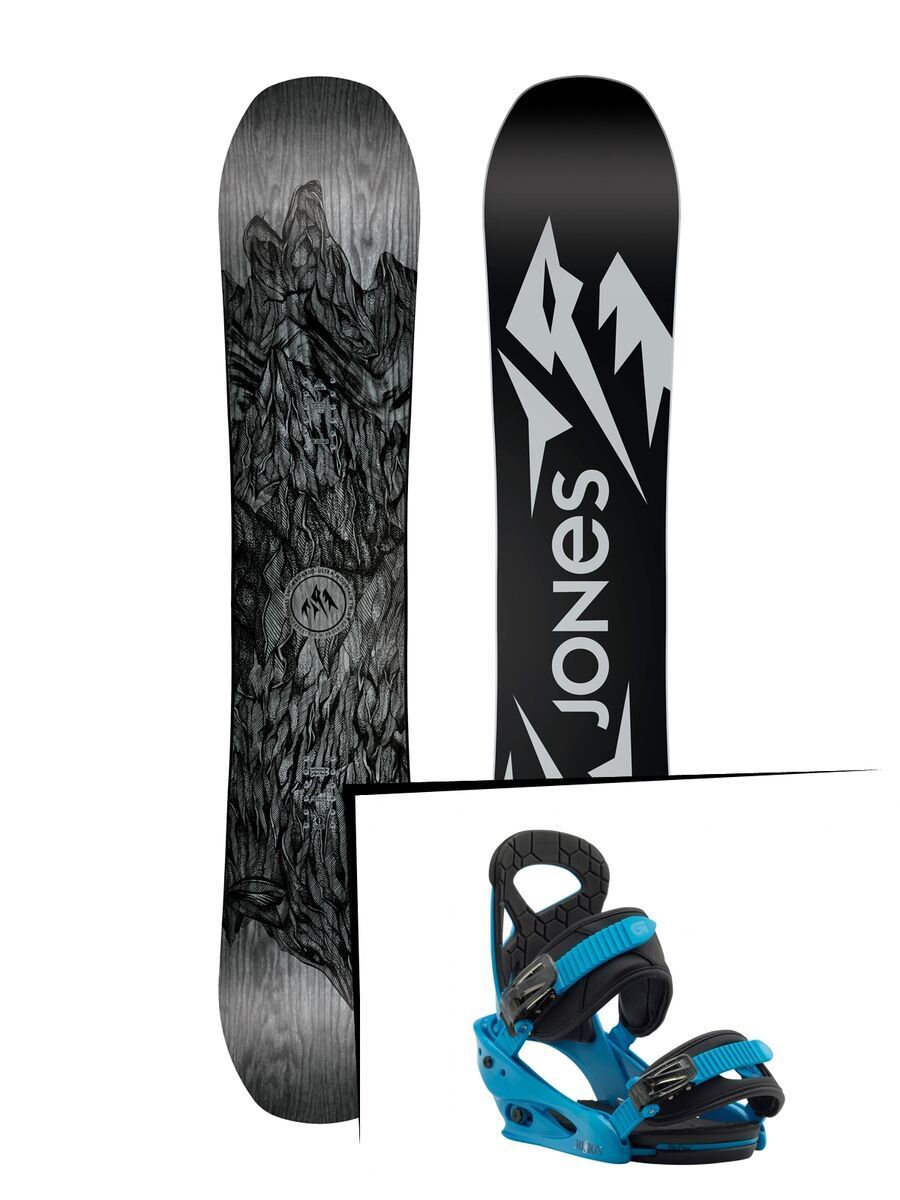 Set: Jones Ultra Mountain Twin 2019 + Burton Mission Smalls (1931083S) - Bild 1