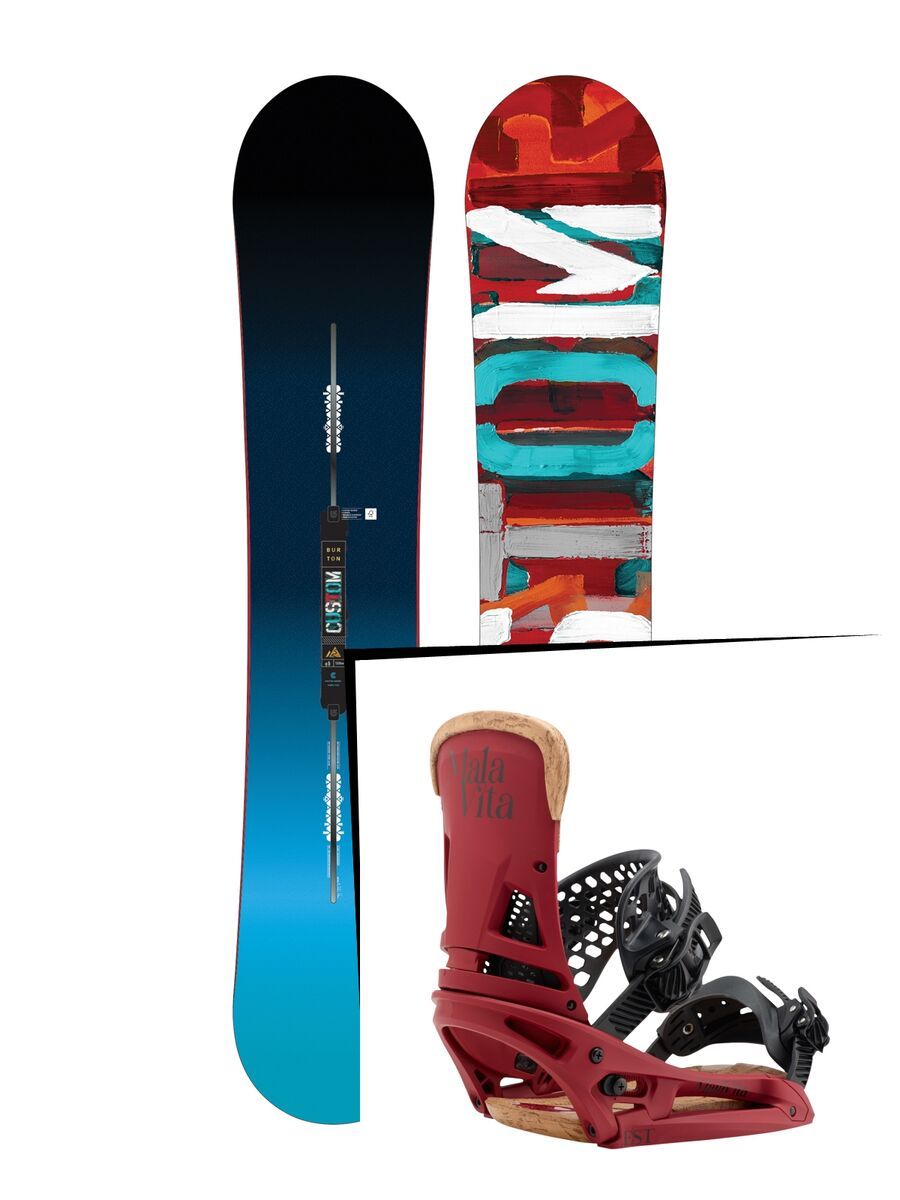 Set: Burton Custom 2017 +  Malavita EST (1712870S) - Bild 1