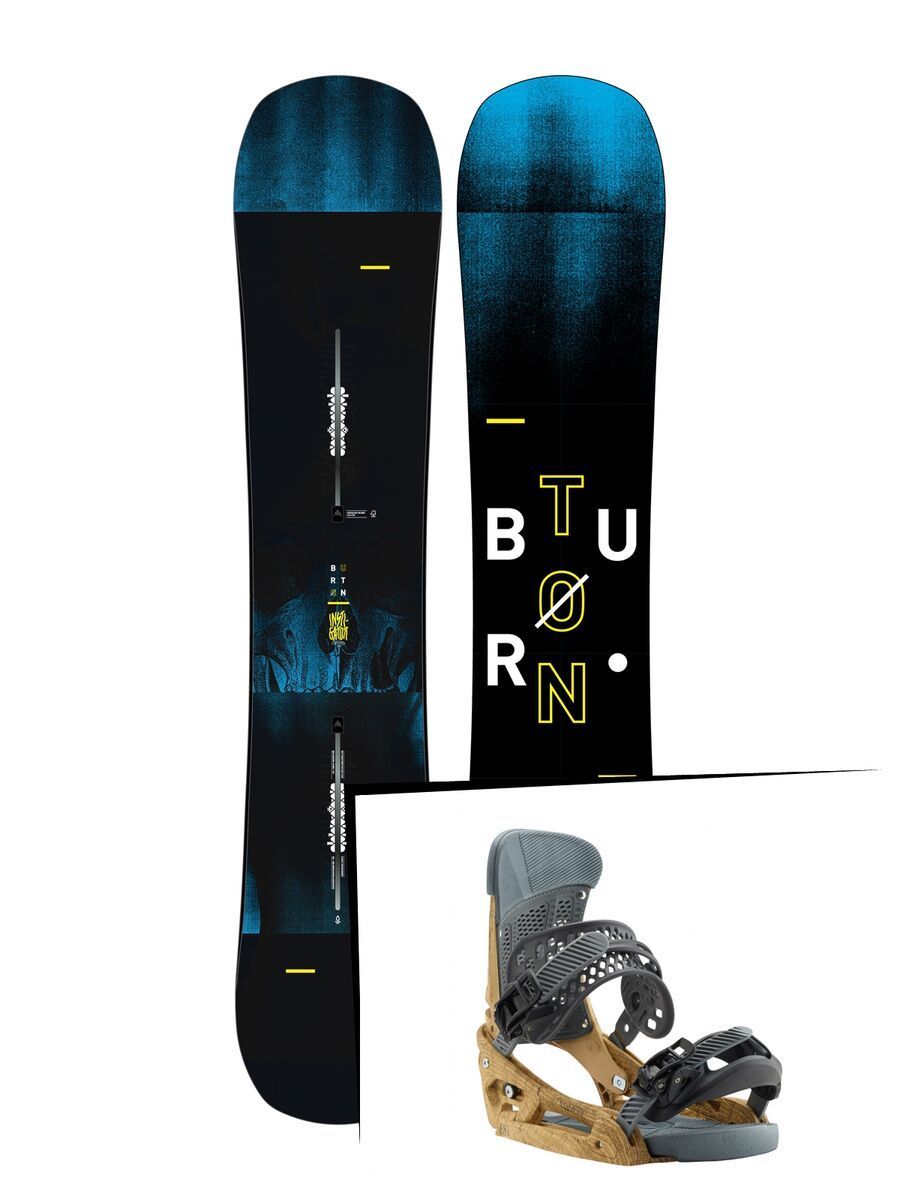 Set: Burton Instigator Wide 2019 + Burton Malavita EST hemp - Bild 1