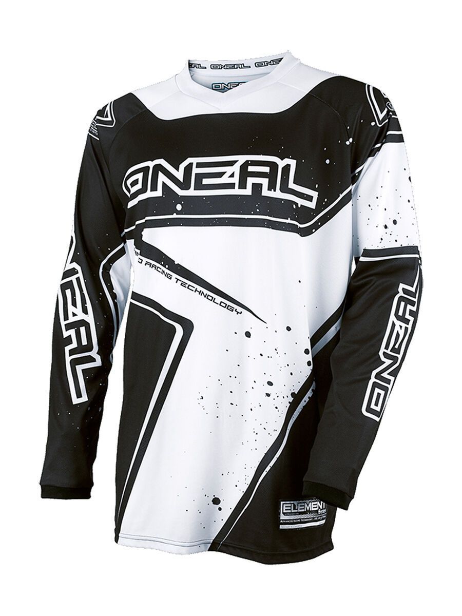 ONeal Element Youth Jersey Racewear, black/white - Bild 1