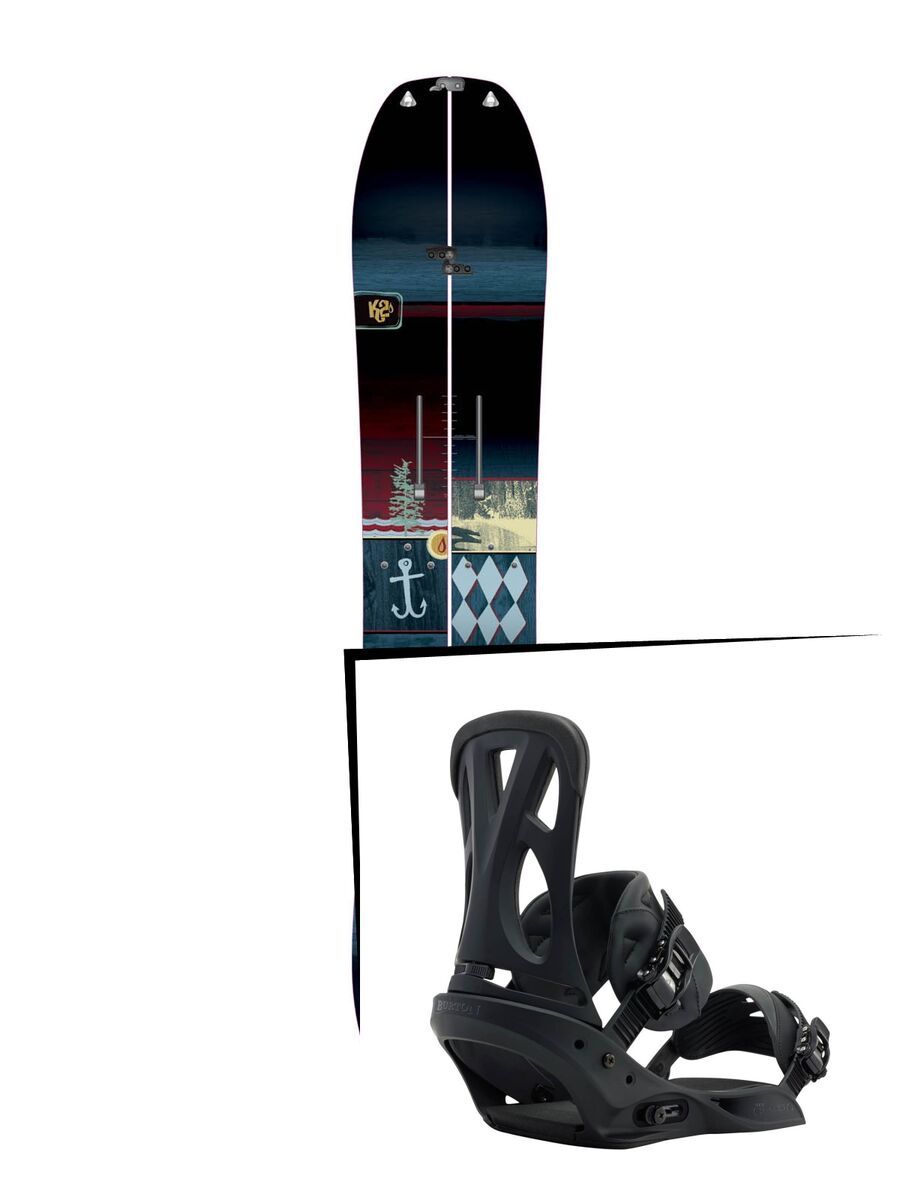 Set: K2 Ultra Split 2015 + Burton The Classic (1191194S) - Bild 1