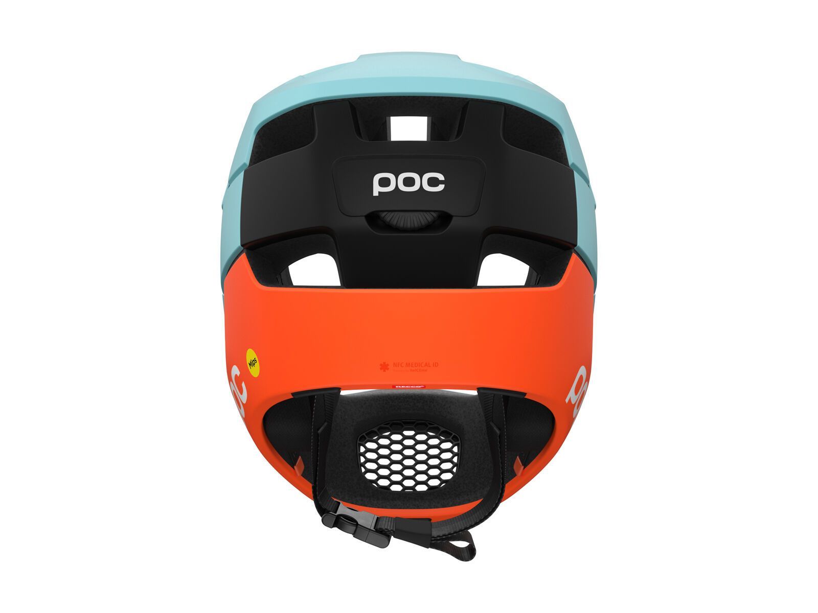 POC Otocon Race MIPS, indicolite blue matt/carnelian orange matt - Bild 4