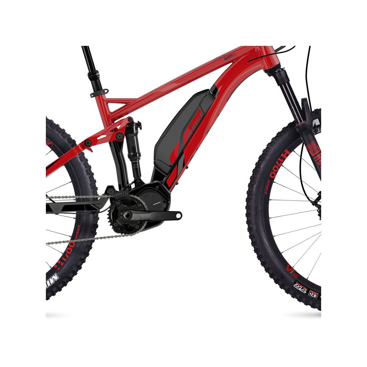 Ghost Hybride Kato FS S8.7+ AL, riot red/night black - Bild 3