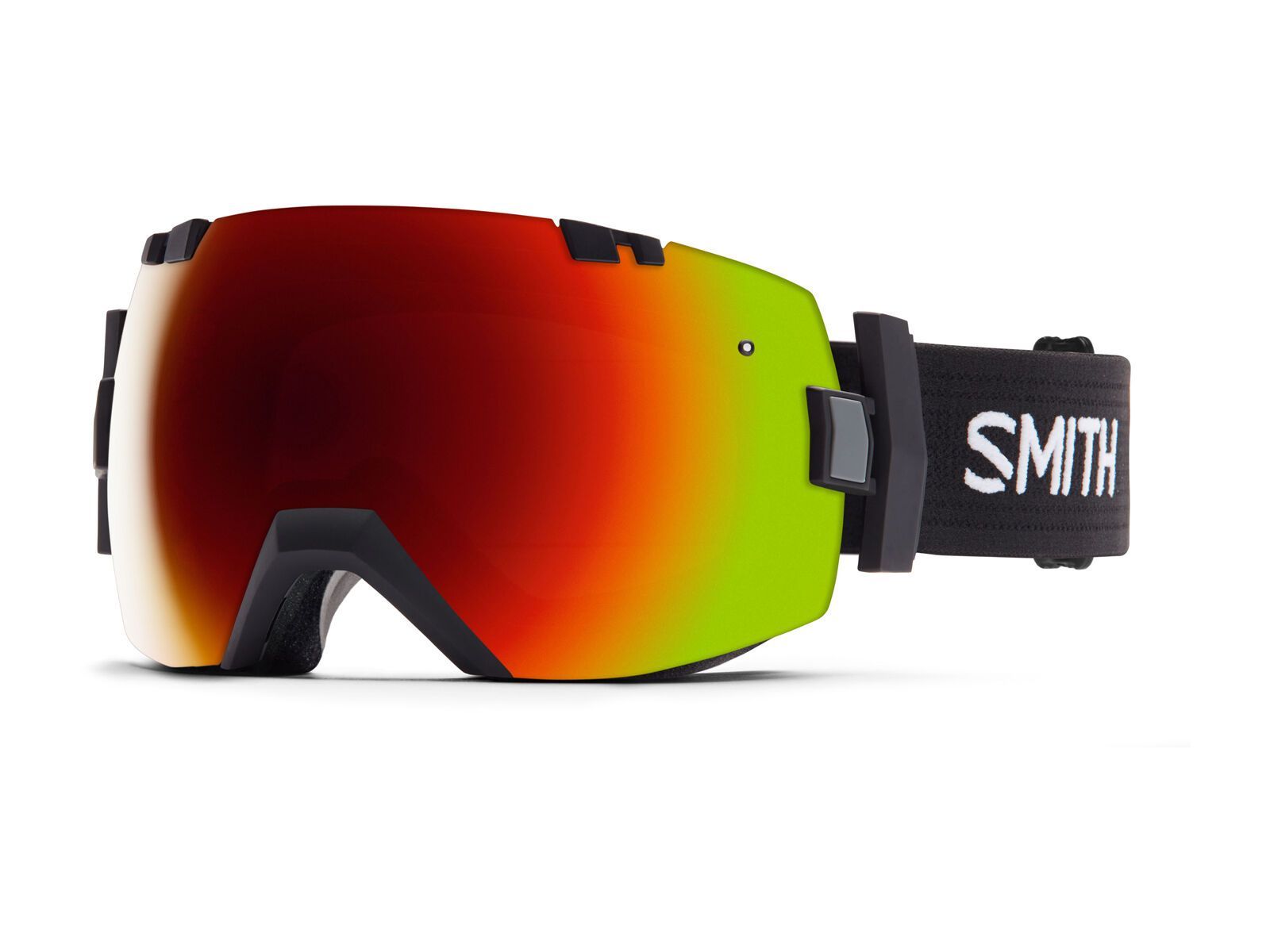 Smith I/Ox inkl. Wechselscheibe, black/Lens: red sol-x mirror - Bild 1