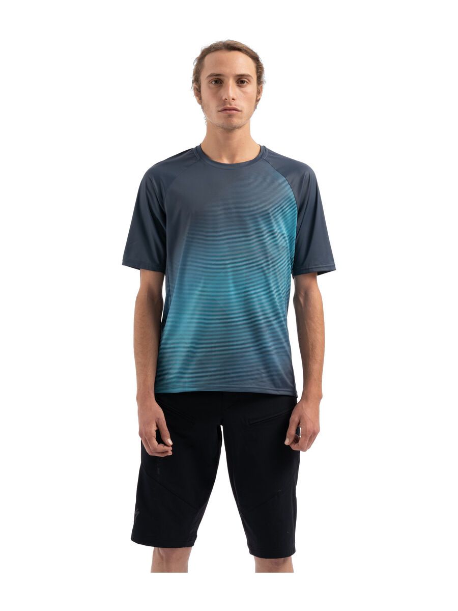 Specialized Enduro Air Shortsleeve Jersey, cast blue/aqua refraction - Bild 4