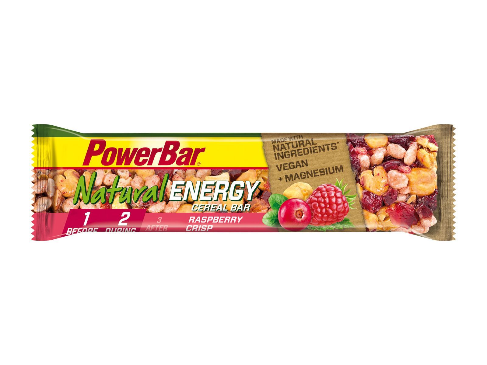 PowerBar Natural Energy Cereal (Vegan) - Raspberry Crisp - Bild 1
