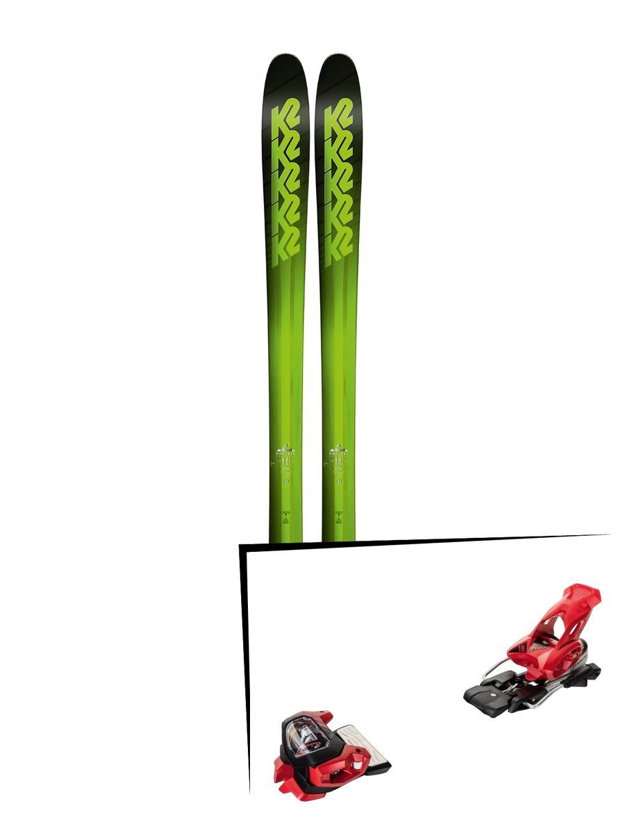 Set: K2 SKI Pinnacle 95 2018 + Tyrolia Attack² 18 X GW red - Bild 1