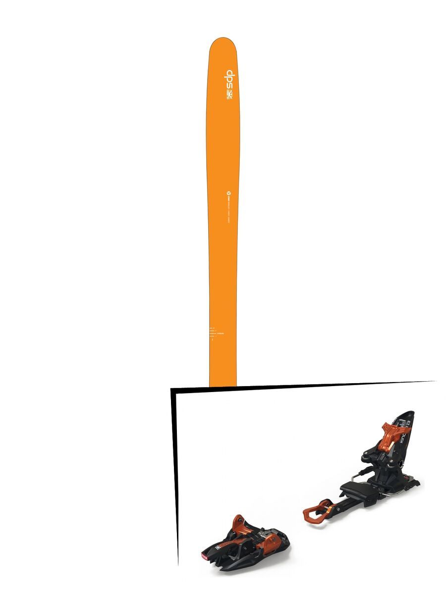 Set: DPS Skis Wailer 99 2016 + Marker Kingpin 13 (2319336) - Bild 1