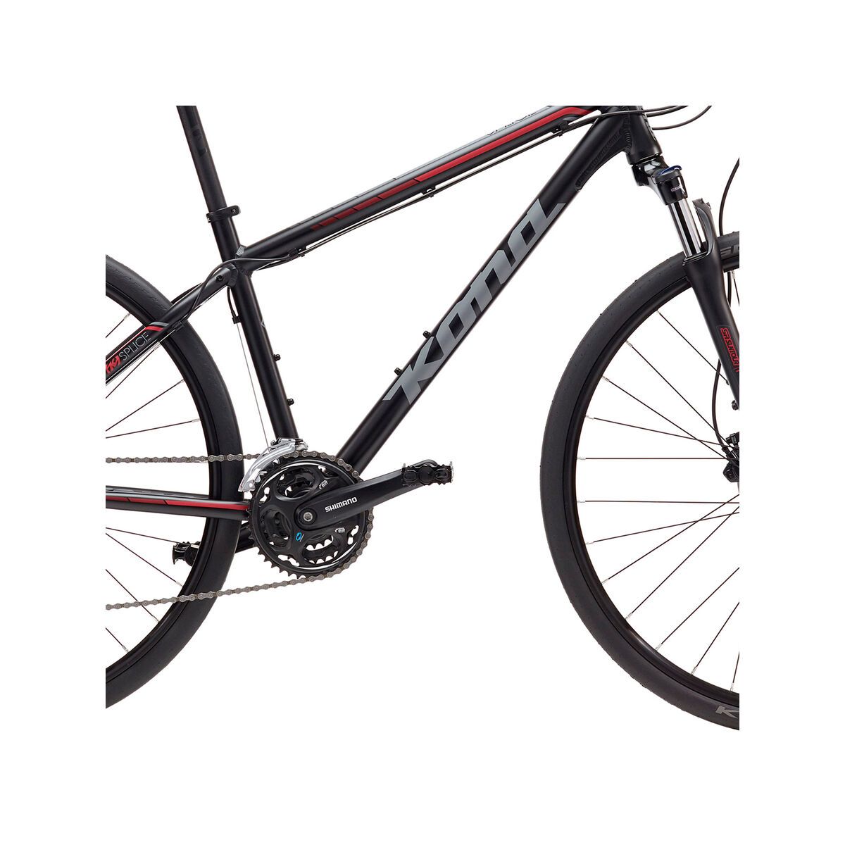 Kona Splice, matt black/gray - Bild 3