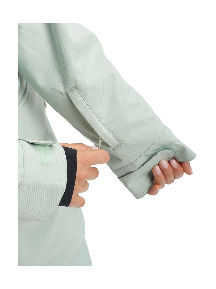 Burton Women's Prowess Jacket, aqua grey/aqua grey revel stripe - Bild 10