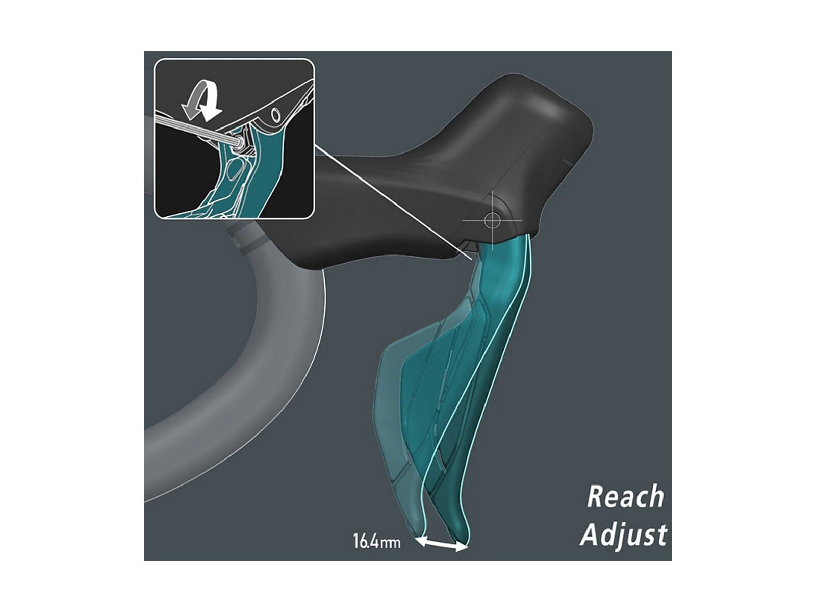 Shimano Dura-Ace Di2 ST-R9270-L/BR-R9270 - VR, 2-fach - Bild 4