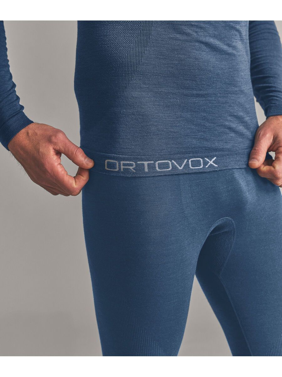 Ortovox 120 Merino Comp Light Long Sleeve M, light nunatak - Bild 7