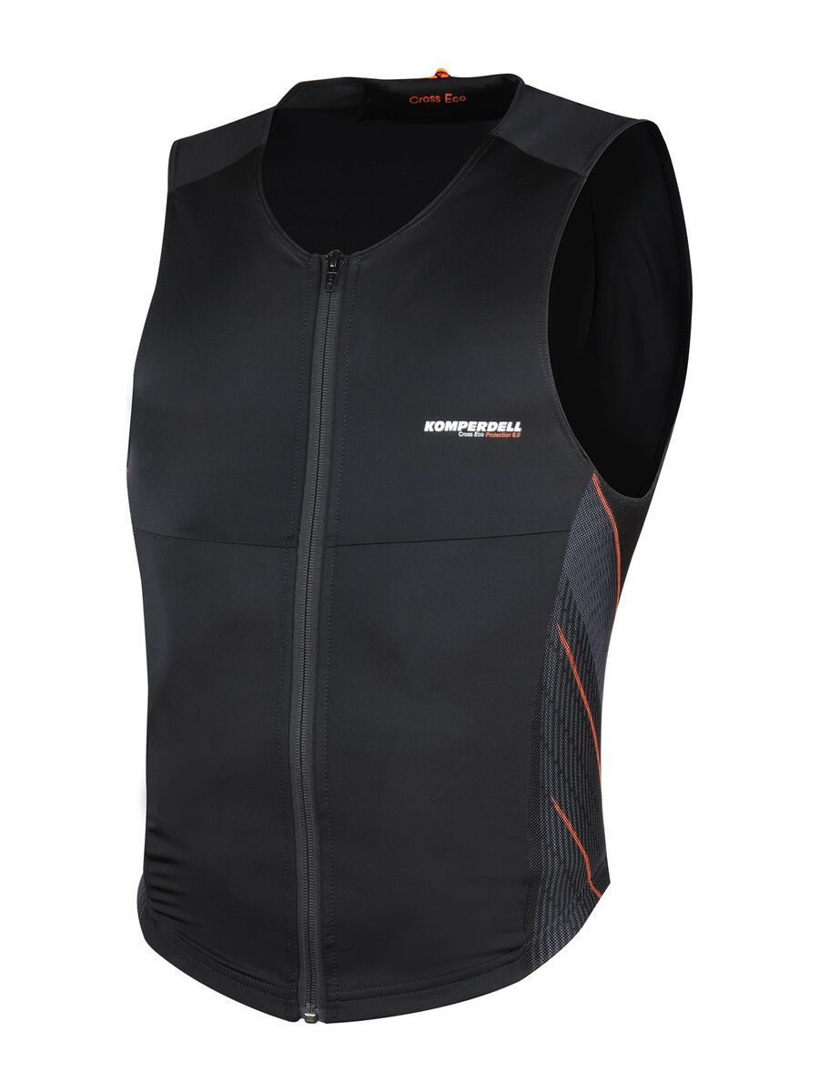 Komperdell Cross Eco Vest Men, schwarz-orange - Bild 1