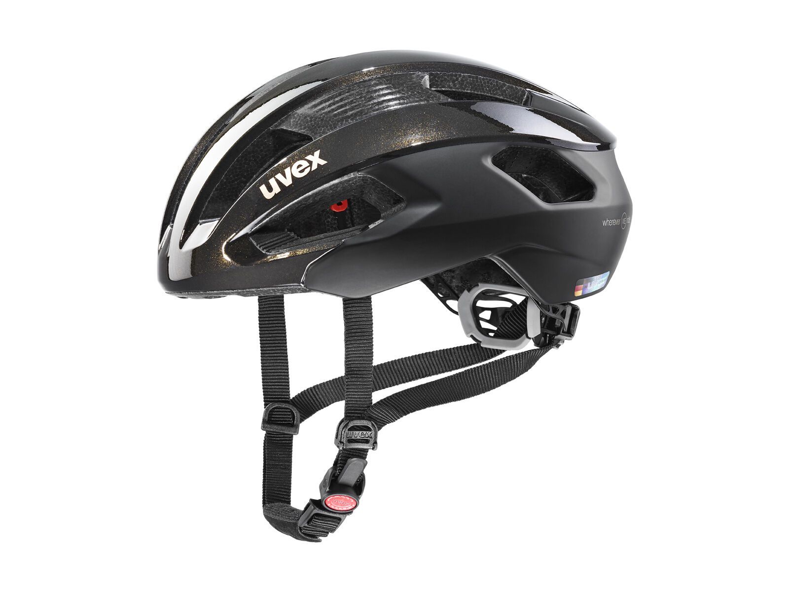 uvex rise cc, black/goldflakes mat - Bild 1