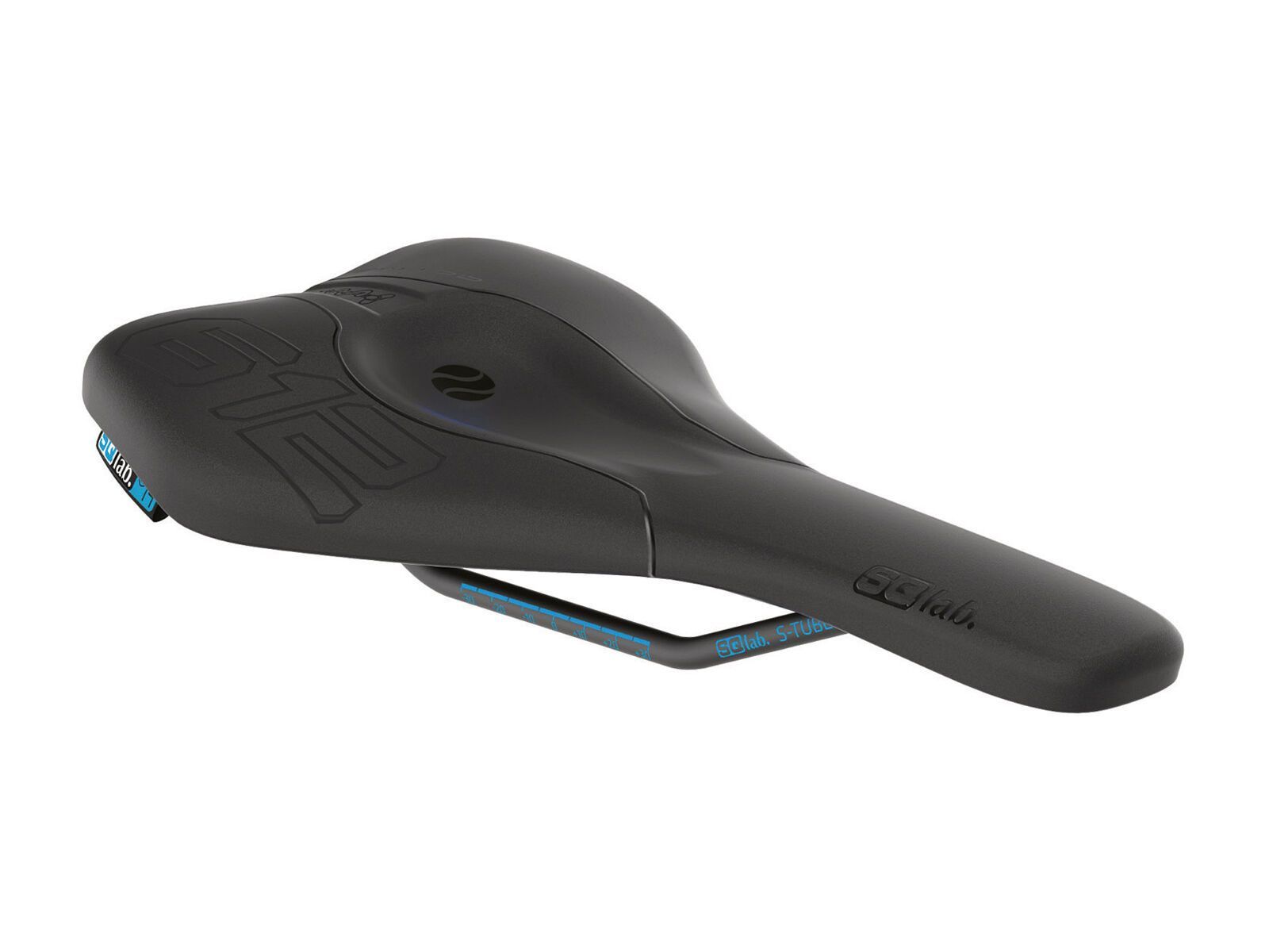 SQlab Sattel 612 Ergowave Active - 15 cm, schwarz - Bild 1