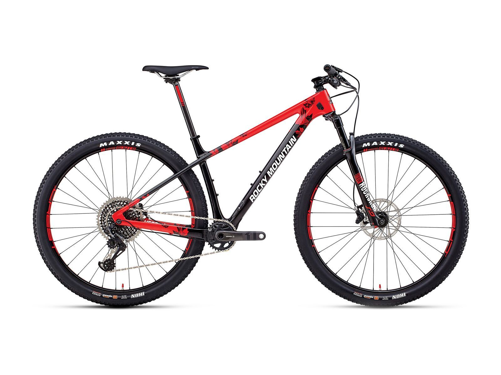 Rocky Mountain Vertex Carbon 90, black/flaming lips/white - Bild 1