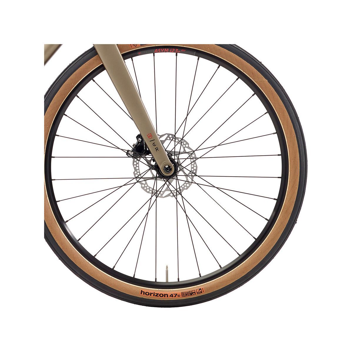 Kona Rove NRB DL, matt metallic sand w/ charcoal & red decals - Bild 3