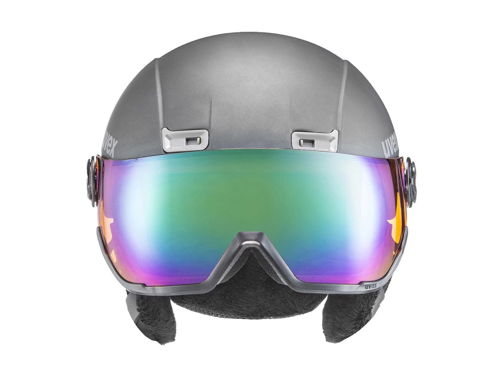 uvex hlmt 400 visor style, titanium mat - Bild 2