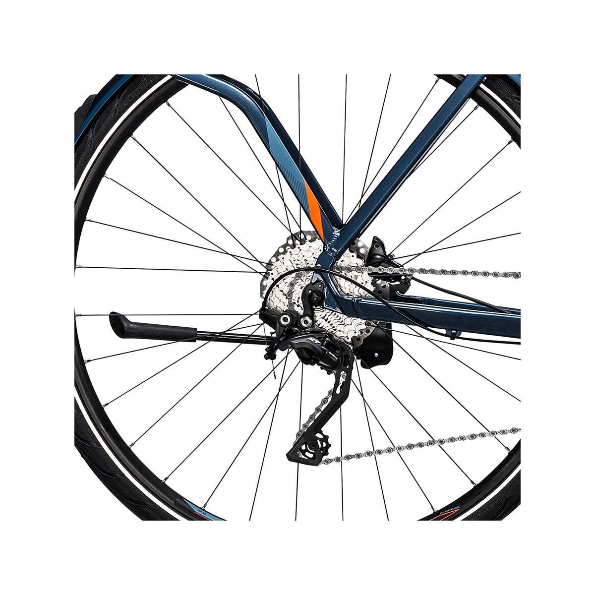 Cube Delhi Pro, smoky blue´n´flashorange - Bild 4