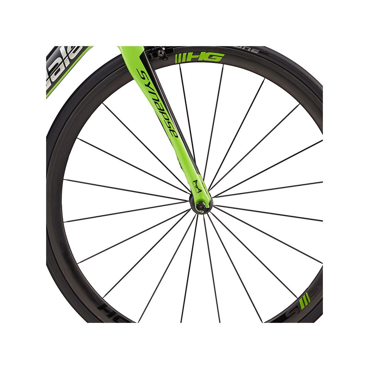 Cannondale Synapse Hi-Mod Ultegra, berzerker green w/ jet black and chrome, gloss - REP - Bild 2