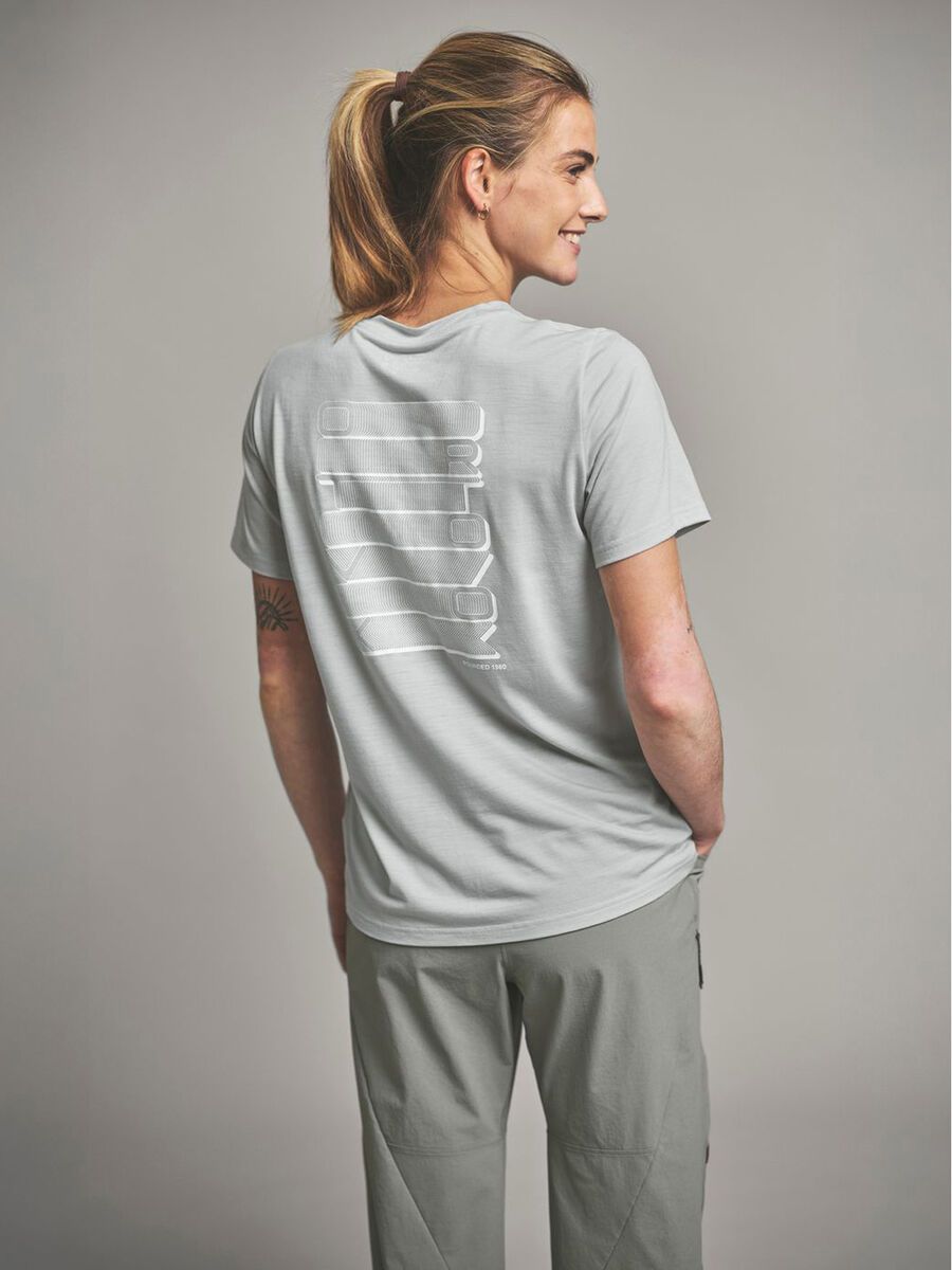 Ortovox 150 Merino Cool Logo Staple TS W, grey ice - Bild 4