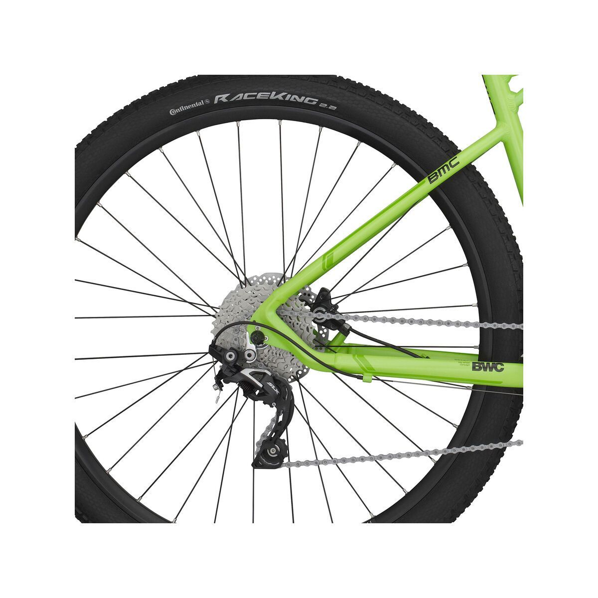 BMC Teamelite 03 Deore/SLX, green - Bild 4