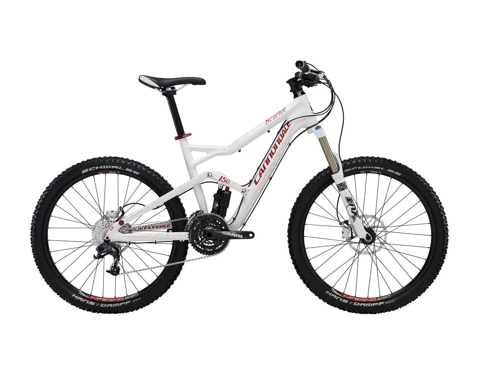 Cannondale Scarlet 2, Magnesium White/Ruby Red (Gloss) - Bild 1
