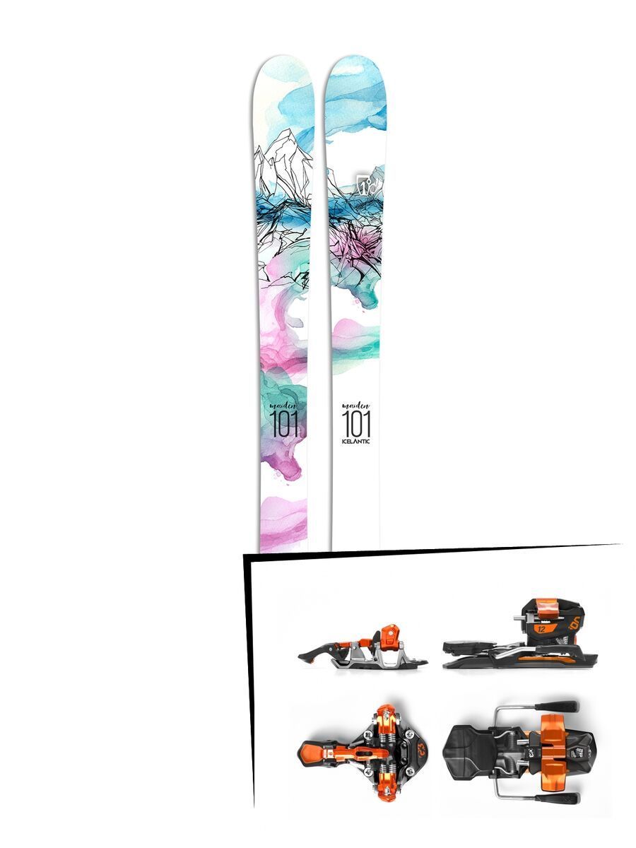 Set: Icelantic Maiden 101 2017 + G3 Ion 12 (1716205) - Bild 1