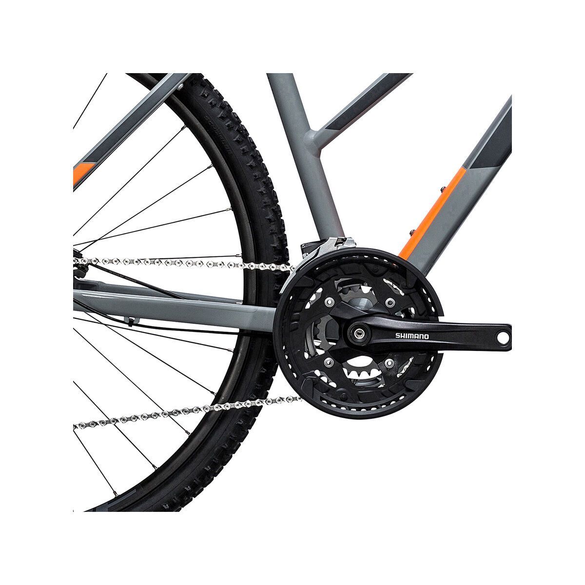 Cube Nature Trapeze, grey´n´ flashorange - Bild 3