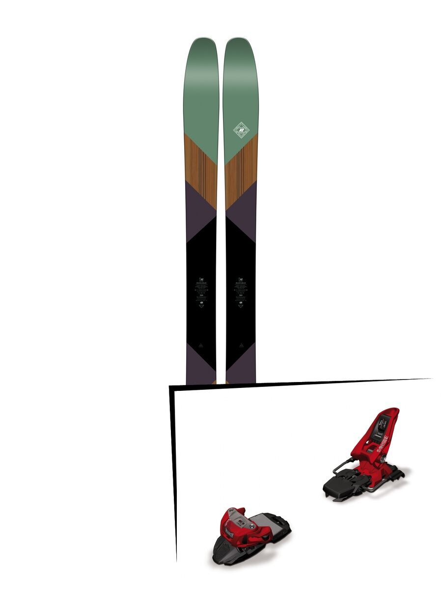 Set: K2 SKI Marksman 2017 + Marker Squire 11 (1685412) - Bild 1