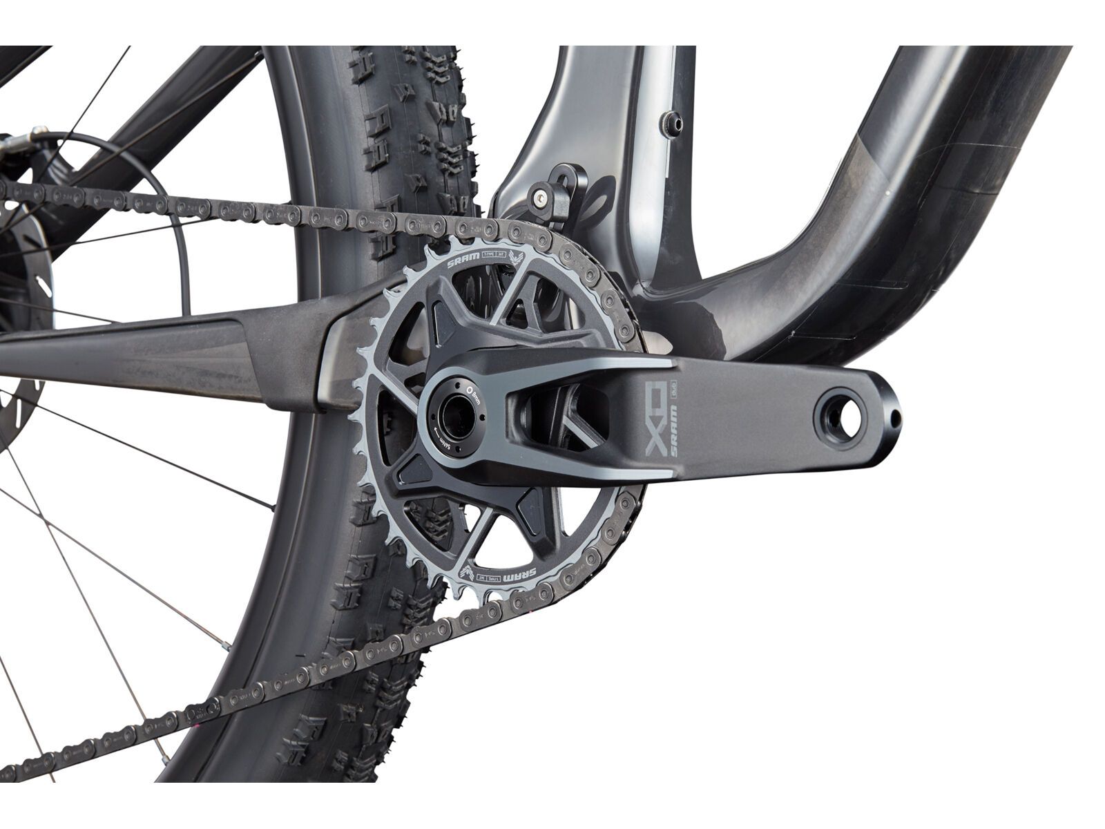 Cannondale Scalpel 1 Lefty, rally red, raw carbon - Bild 4