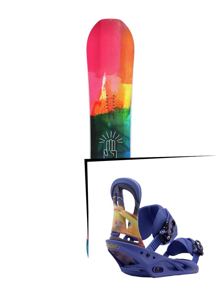 Set: Bataleon Feelbetter 2017 + Burton Scribe (1712917S) - Bild 1