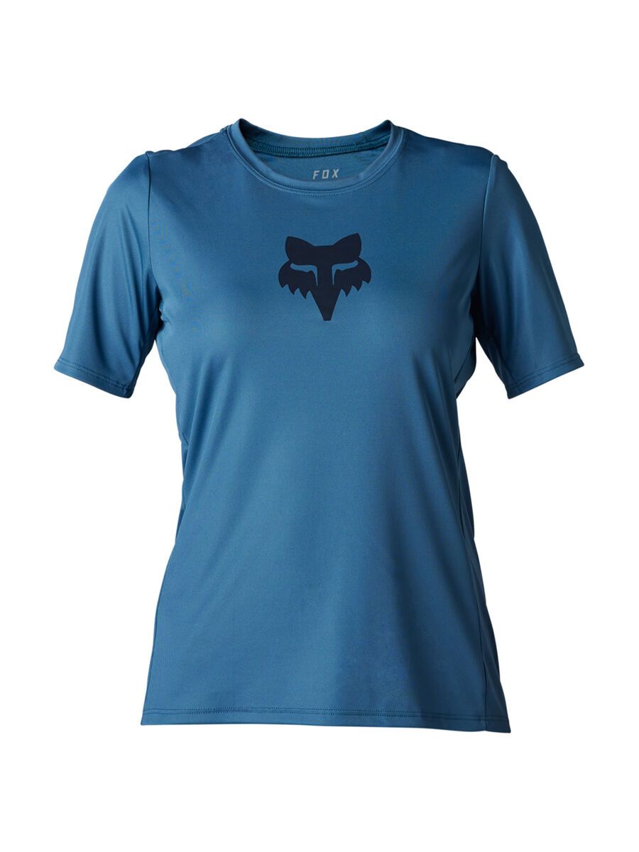 Fox Womens Ranger Fox Head Short Sleeve Jersey dark slate S 31115-207-S