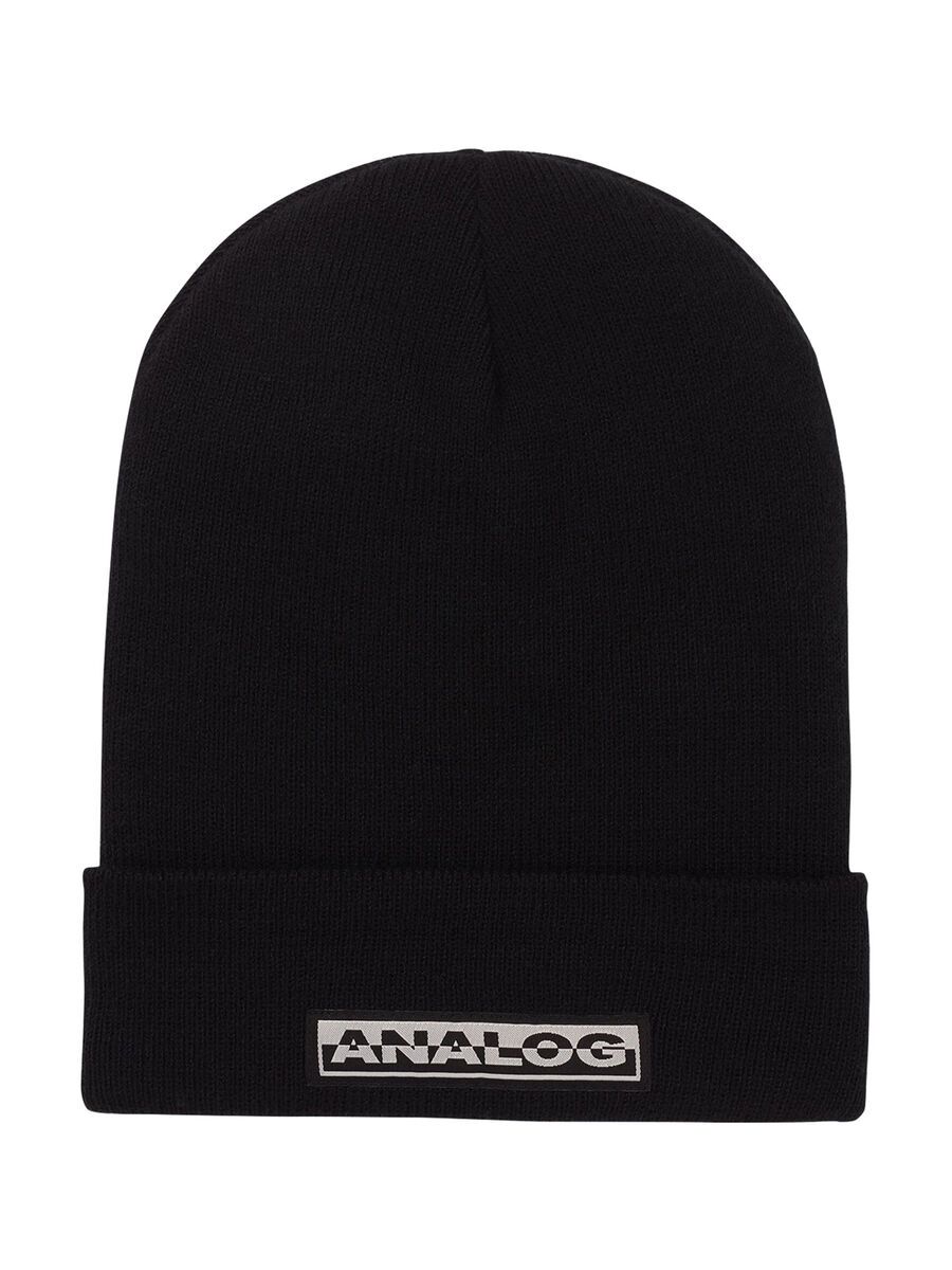Analog Chainlink Beanie, true black - Bild 1