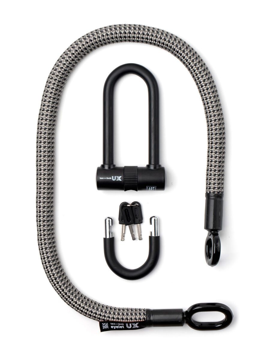 Tex-Lock Eyelet UX-Lock 100 cm, electric grey - Bild 2