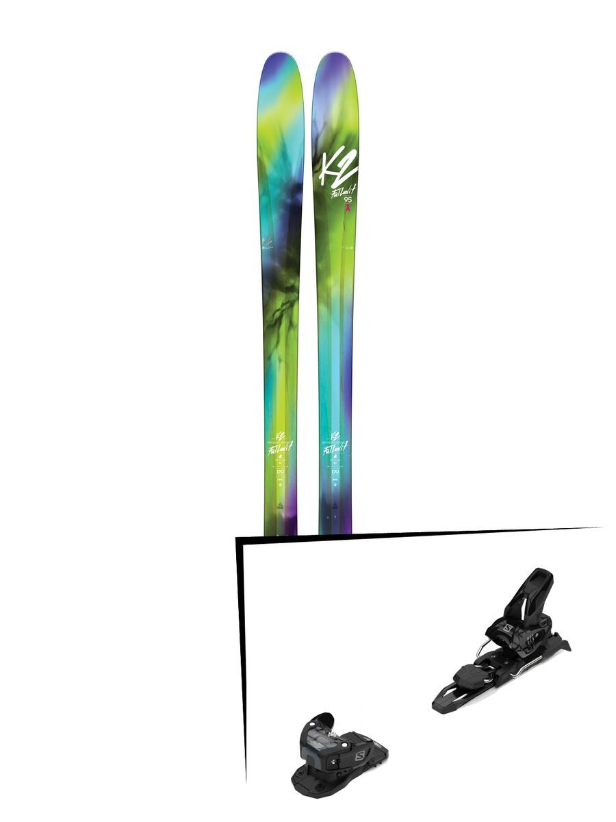 Set: K2 SKI FulLUVit 95 2017 + Salomon Warden MNC 11 (2212333) - Bild 1